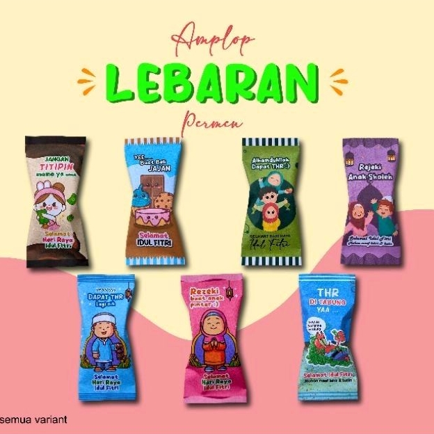 

Amplop Lebaran Permen