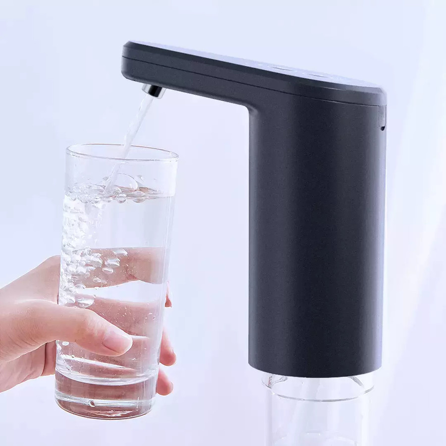 DIY Automatic Water Bottle Pump Dispenser Electric with LED Pompa Air Minum Portable Elektrik Otomatis USB Charging