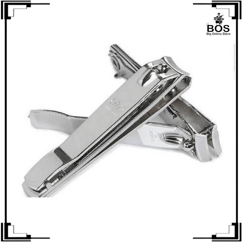 BOS - Gunting Kuku Kecil 777 Three Seven / Nail Clipper Stainless / Alat Potong Kuku Made in Korea