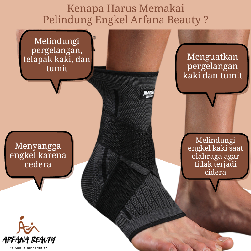 Deker Ankle Support Guard Pelindung Engkel Tumit Kaki Dekker Pelindung Tumit Anti Lecet Untuk Kaki Angkle Ankle Brace Protection Wrap Cedera Cidera Akesosris Olahraga Fitness Perlengkapan Gym Sepak Bola Futsal Basket 2023