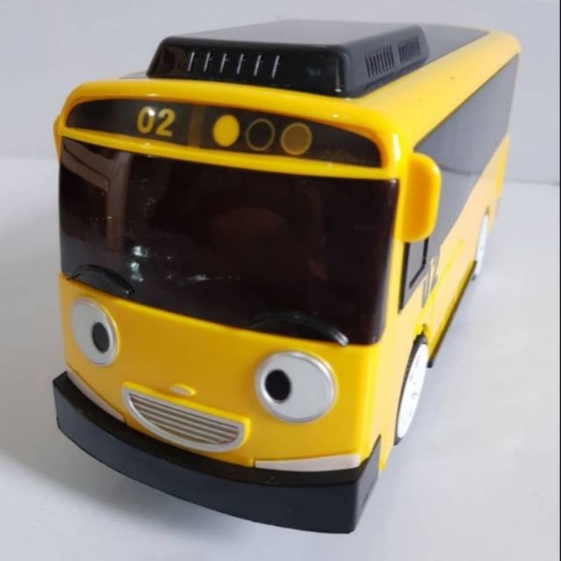 Mainan Bus Tayo Musik dan Lampu 3D.. Mainan Bus Tayo Berjalan