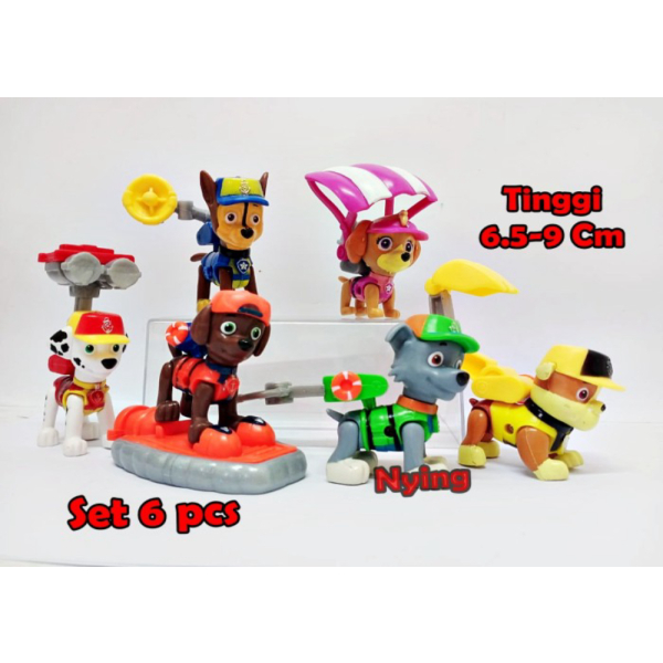 

Unik ACTION FIGURE MAINAN PAW PATROL SEARCH RESCUE SET 6 PCS BERKUALITAS Limited