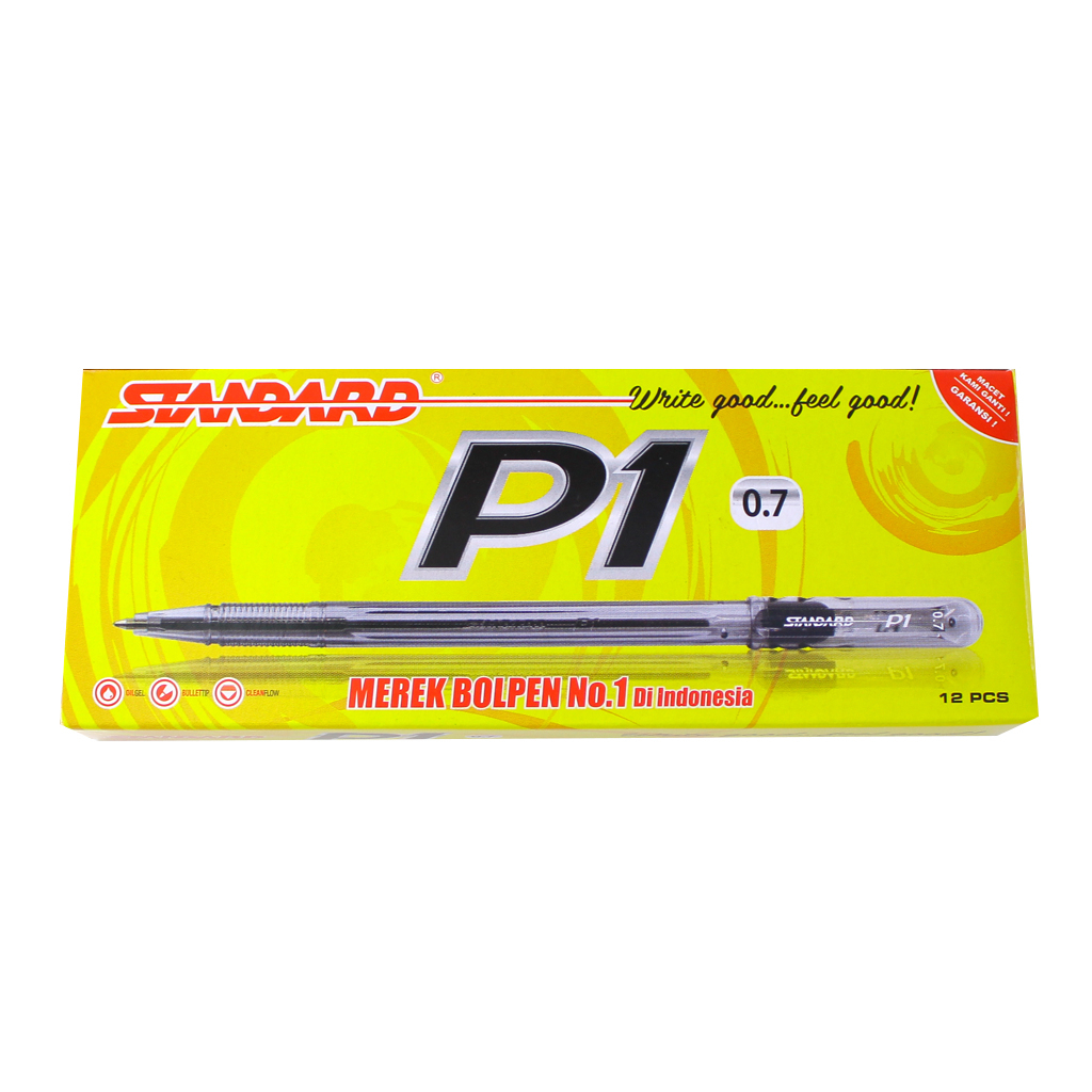 

Standard Bolpen P1 0.7mm
