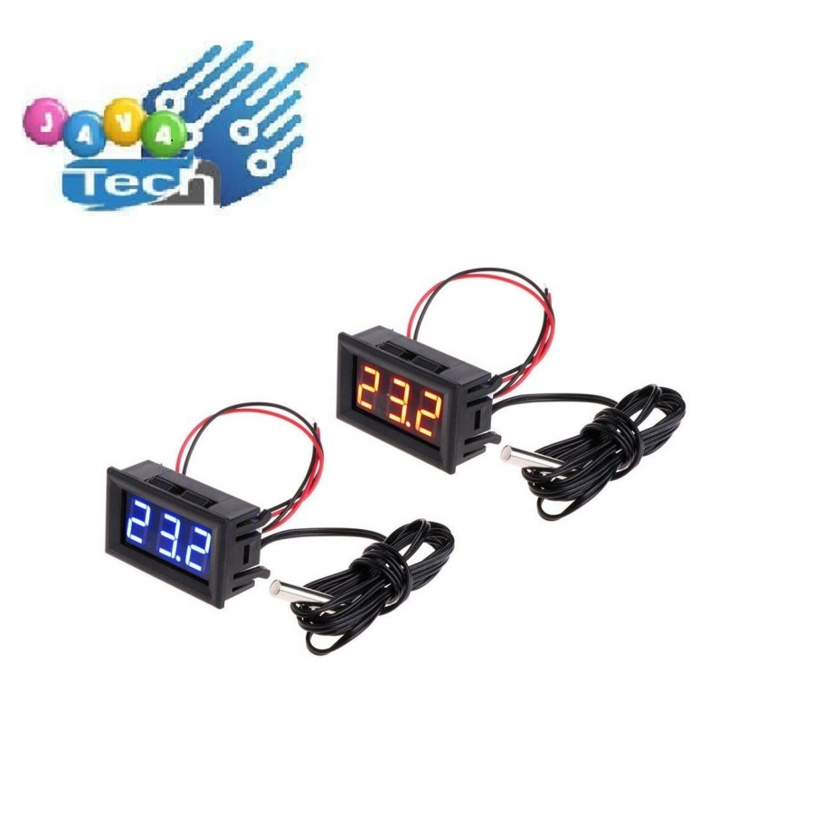 Termometer Digital DC 12V Display Sensor Temperatur