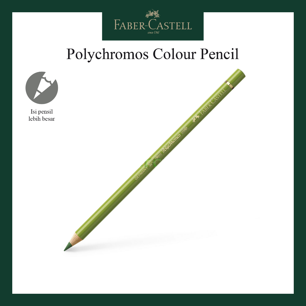 

Pensil Polychromos Faber Castell Earth Green Yellowish 110168