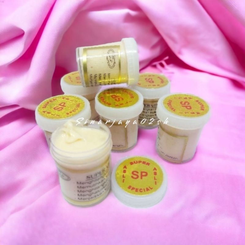 (ecer ) Cream Sp Gold Lis Gold Whitening Crem ORIGINAL