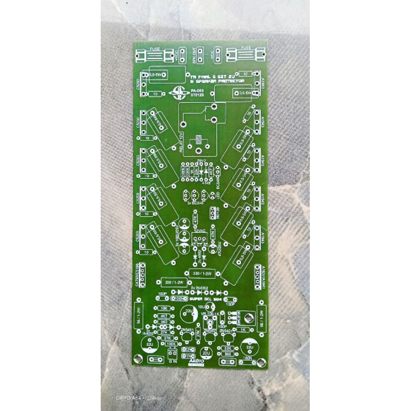PCB SOCL 504 5 Set TR final 2U Speaker Protector PA-063
