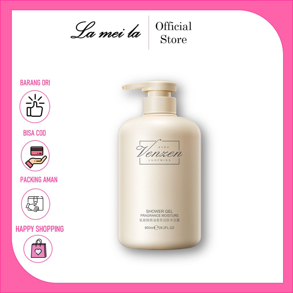 LM-FZ70659 Veze Sabun Mandi Cair Shower Gel Fragance Moisture 800ml