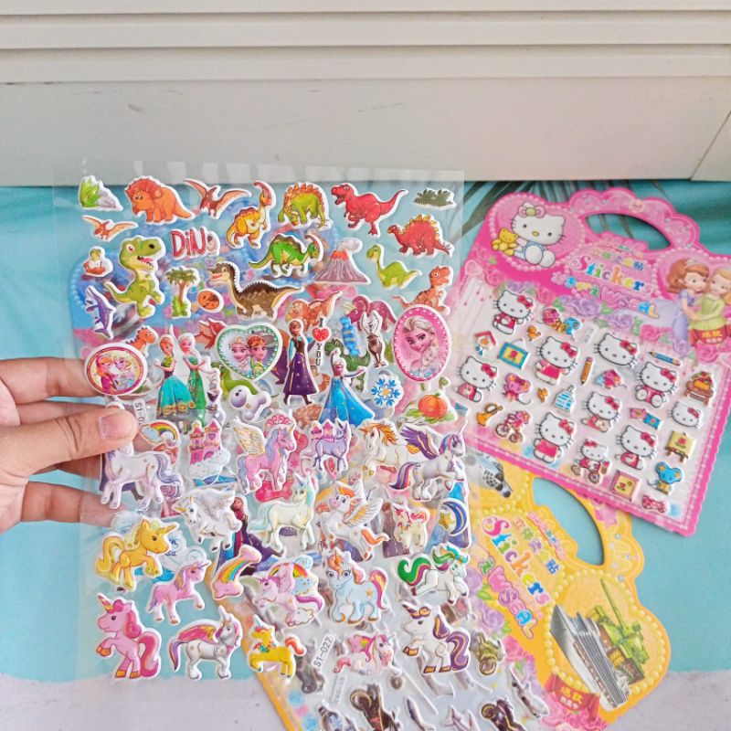 LBH Stiker Bongkar Pasang Besar/Sticker For Child /Stiker Mainan Anak / Stiker Jumbo