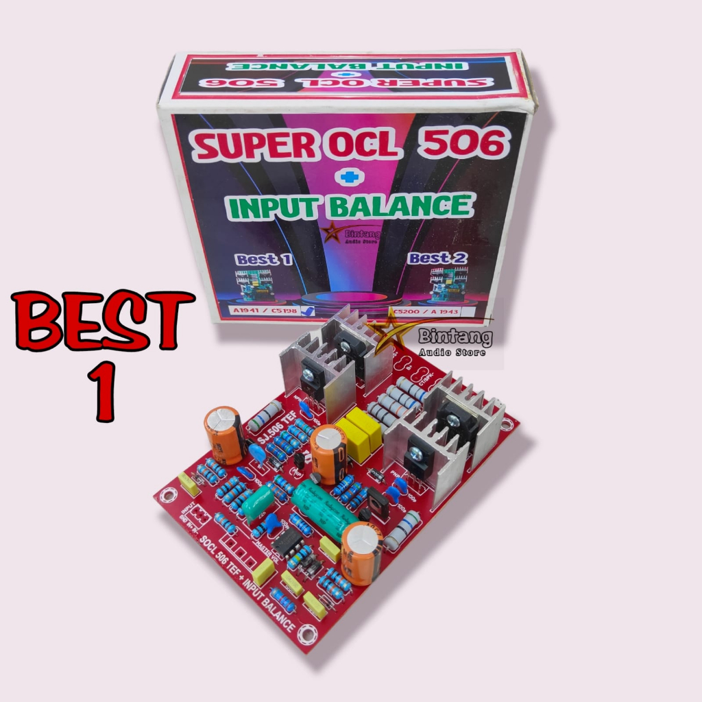 Driver Power SOCL506 SOCL 506 TEF + Input Balance / karakter flat