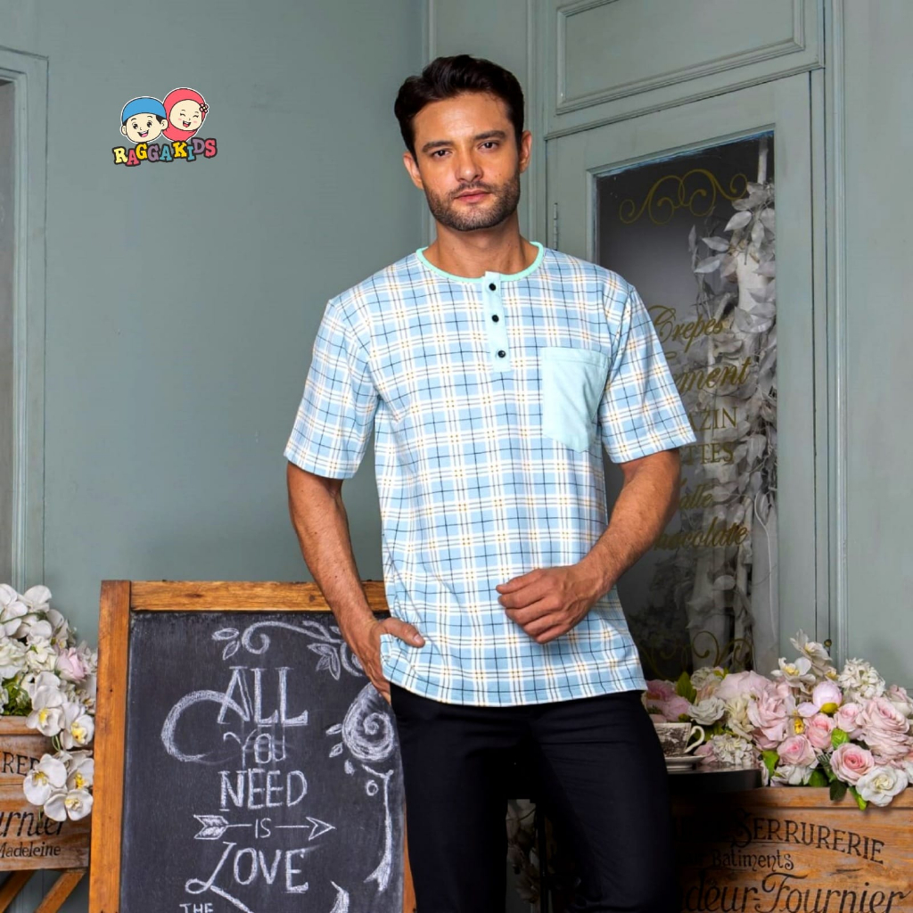 Koko kaos motif kotak bahan babyterry Raggakids