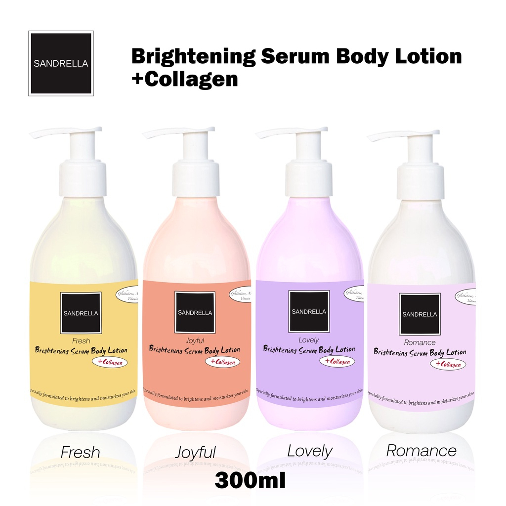 [LB] SANDRELLA BRIGHTENING SERUM BODY LOTION COLLAGEN - BADAN LOTION SANDRELLA BPOM