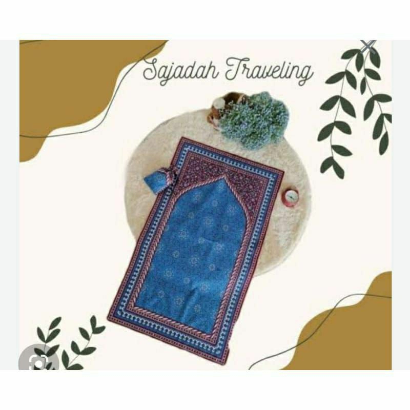 SAJADAH TRAVELING / POUCH SEJADAH TRAVEL / SAJADAH SOUVENIR UMRAH JUMBO