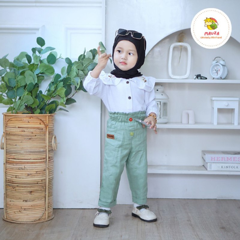 Afsheenastore Alicia Set / One set anak perempuan