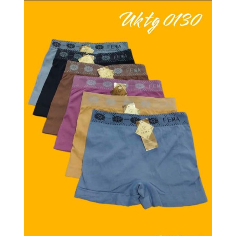 Short Fema/ Boxer wanita Fema