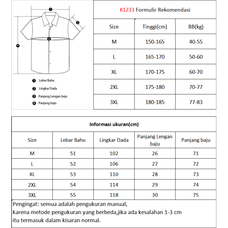 Kemeja Pria Korean Style Lengan Pendek Longgar Shirt Polos  Pria atasan kemeja oversize Baju Laki Laki hitam Kemeja Cowok Atasan pria Oversize terbaru Dua Potong kemeja Blue