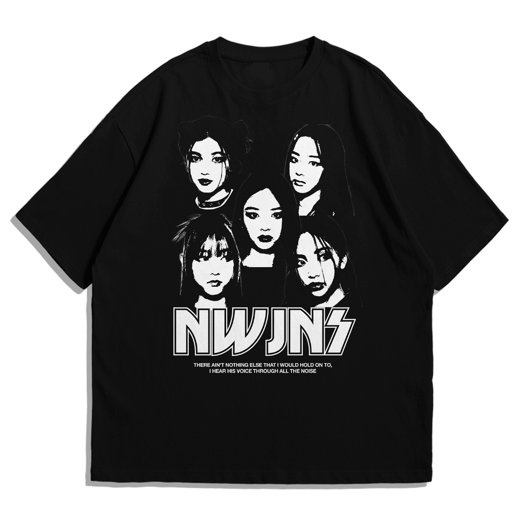 NewJeans - Kiss the NWJNS / Kaos New Jeans unofficial