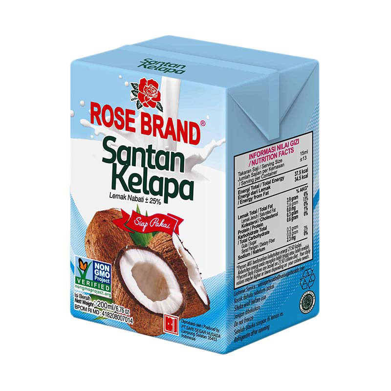 

Santan kelapa Rose Brand 200ML