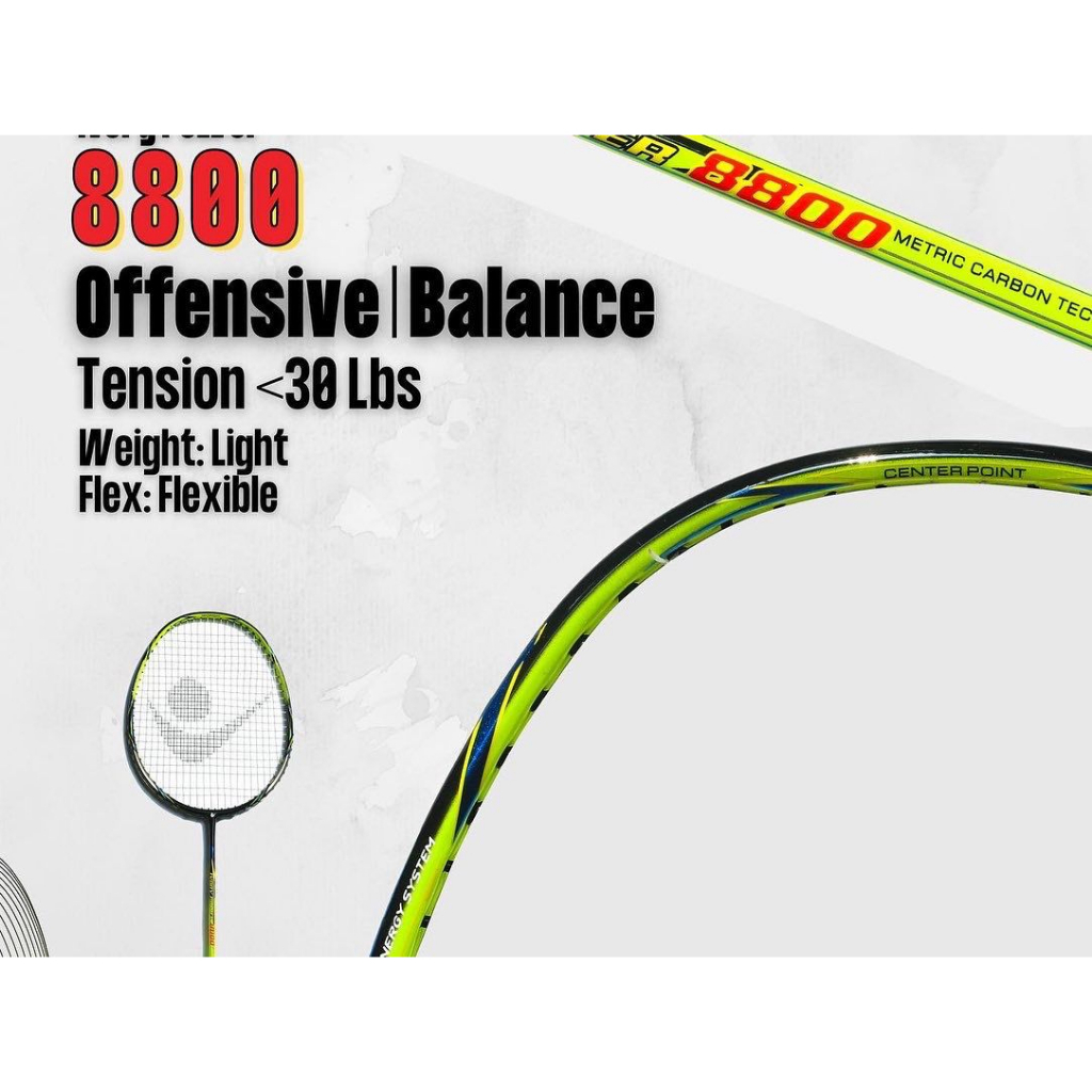 Raket Badminton Siken Ivory Power 8800 Raket Bulutangkis Siken IP8800