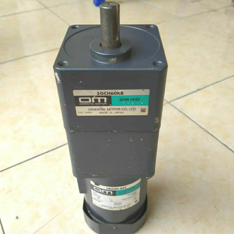 Ac Motor Gearbox Dobel Oriental 200-220V Ratio 1:60 90W