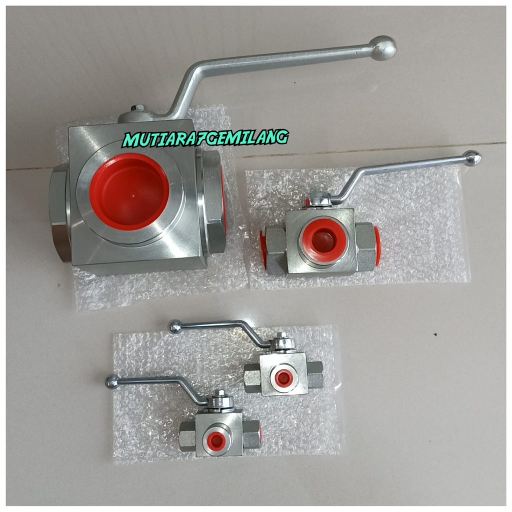 BALL VALVE HYDRAULIC HIGH PRESSURE / BALL VALVE HIDROLIK 3WAY BALL VALVE 3WAY BALL VALVE HYDRAULIC