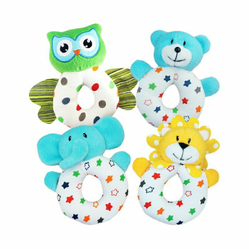 BONEKA RATTLE KARAKTER LITTLE FRIENDS