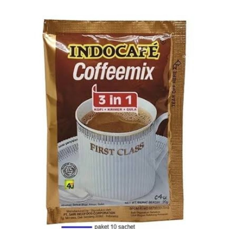 Grosir Indocafe Coffee Mix 20 gr isi 10