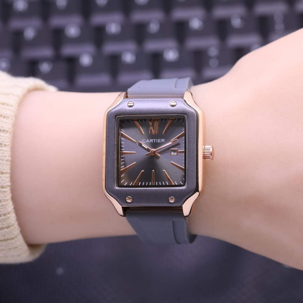 JAM TANGAN TERBARU/JAM TANGAN FASHION WANITA CARTIER/JAM TANGAN WANITA/JAM TANGAN ANALOG/