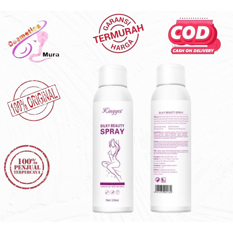 spray penghilang bulu kingyes || penghilang bulu spray || hair removal kingyes spray