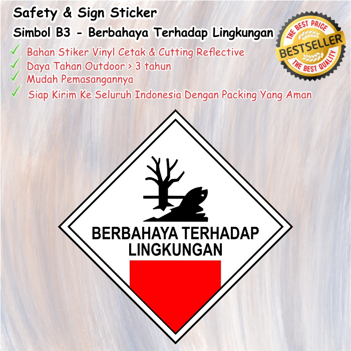 

Stiker B3 - Berbahaya Terhadap Lingkungan