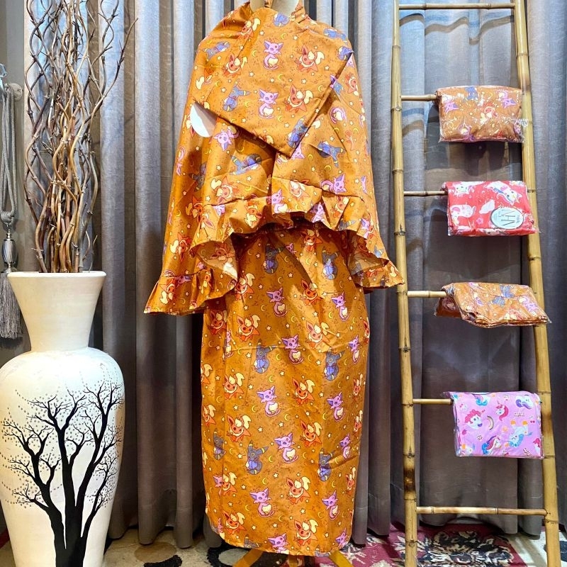 Mukena anak 7 tahun premium