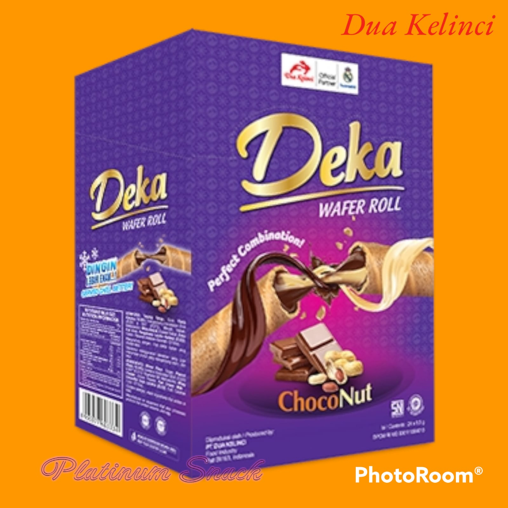 Deka ChocoNut | ChocoChoco | 24 Pcs @ 7.5 Gr | Dua Kelinci