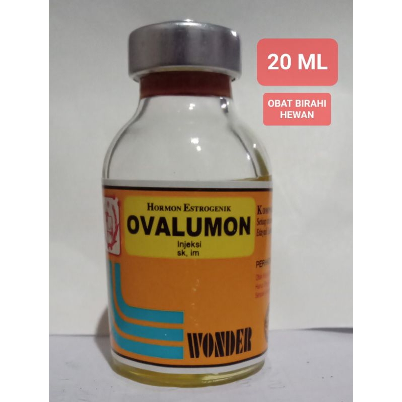 OVALUMON 20 ML WONDER OBAT BIRAHI HEWAN OVALUMON OBAT BIRAHI PRODUK ORIGINAL OVALUMON INJIKSI
