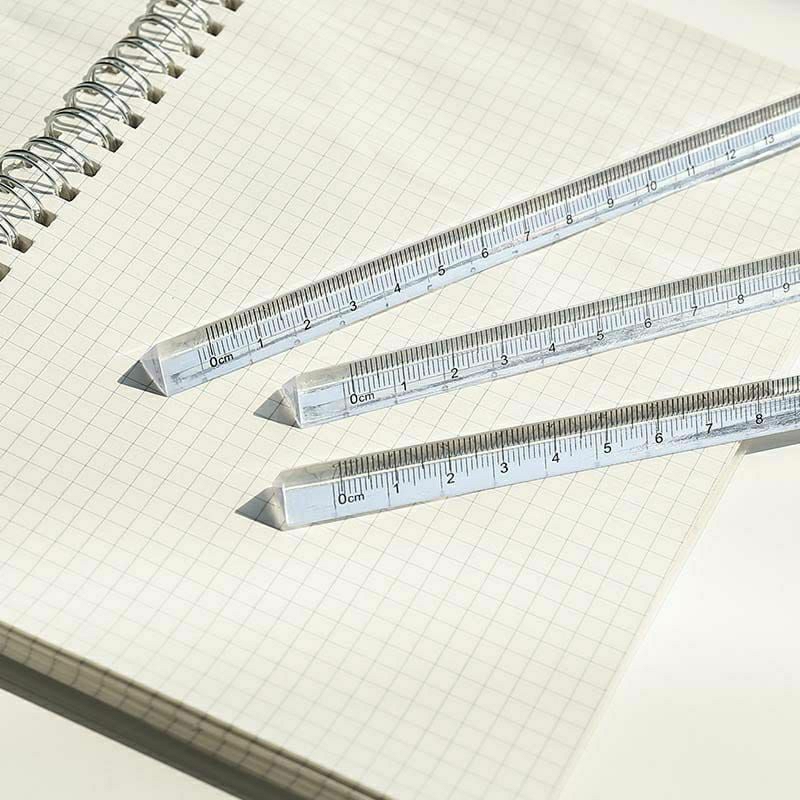 

Penggaris Prisma Transparan Transparent Triangle Ruler Aesthetic Cute Ruler