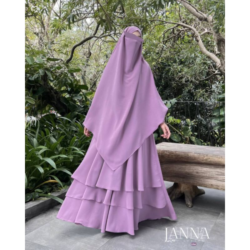 khimar fk Janna series by Mahira Indonesia