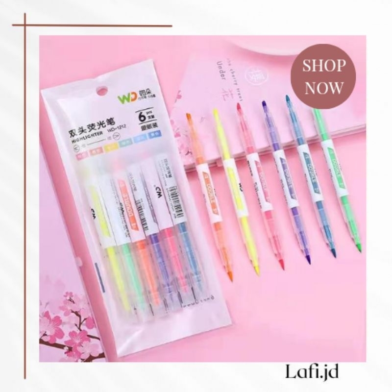 

ATK - Stabilo Panjang 6 Warna Stabilo Warna Warni