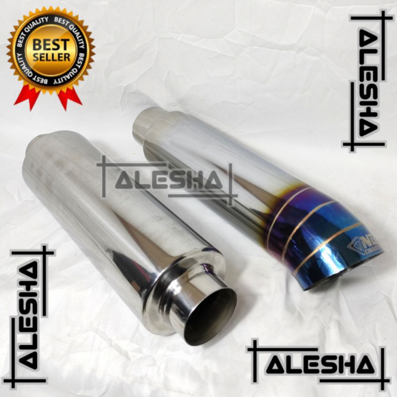 Knalpot Mobil Tailpipe Resonator Diesel Bensin Innova Pajero Fortuner Hilux Panther