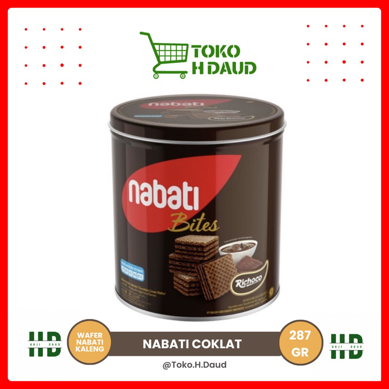 

Wafer Coklat Nabati kaleng 287gr