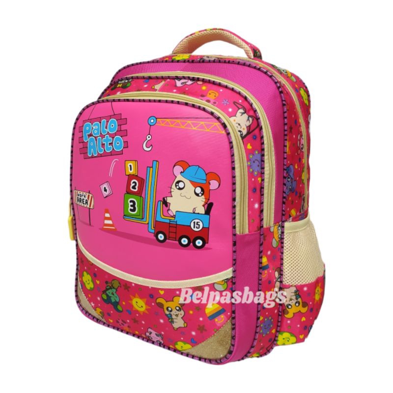 Tas ransel sekolah anak perempuan palo alto 41577P