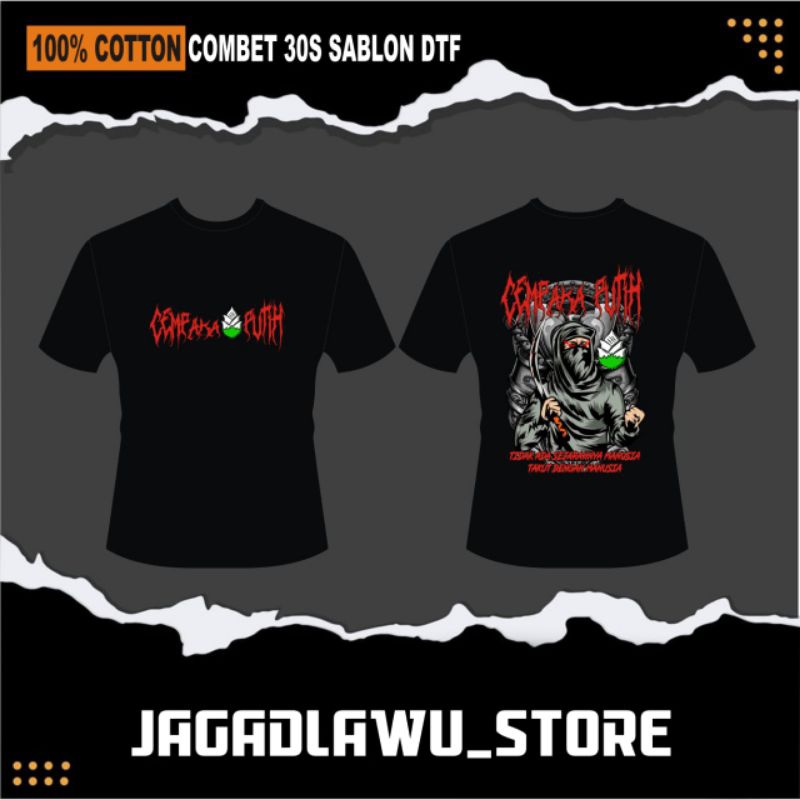 KAOS DISTRO PSCP CEMPAKA PUTIH GANAS 3
