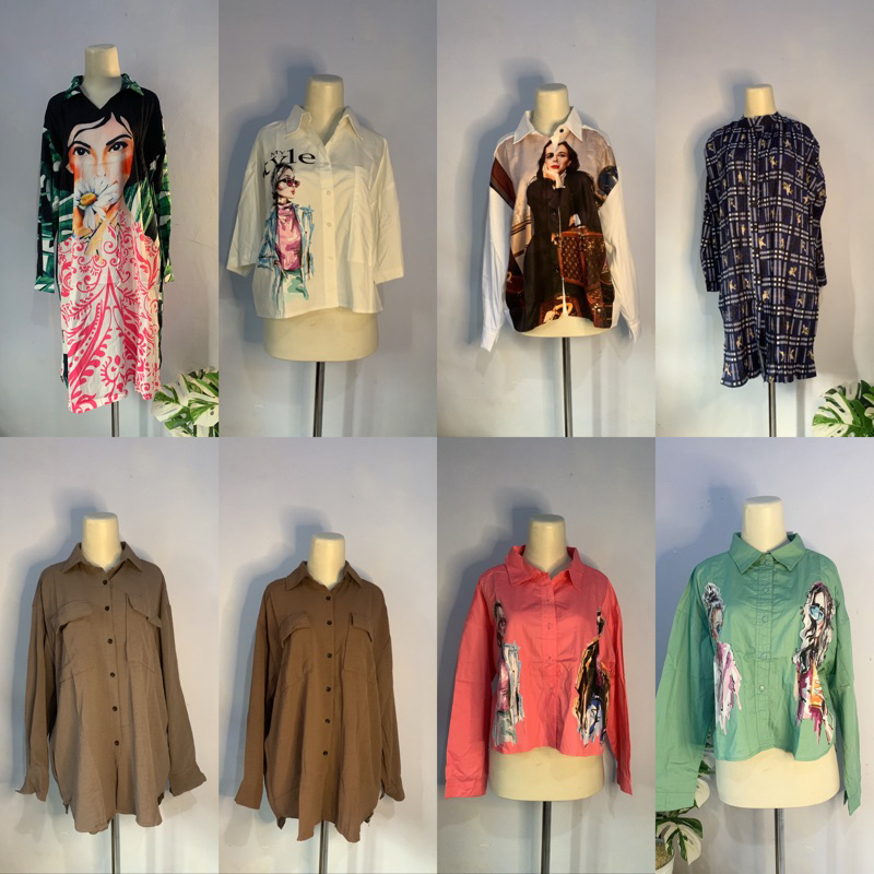 Kemeja bangkok zr kemeja oversize