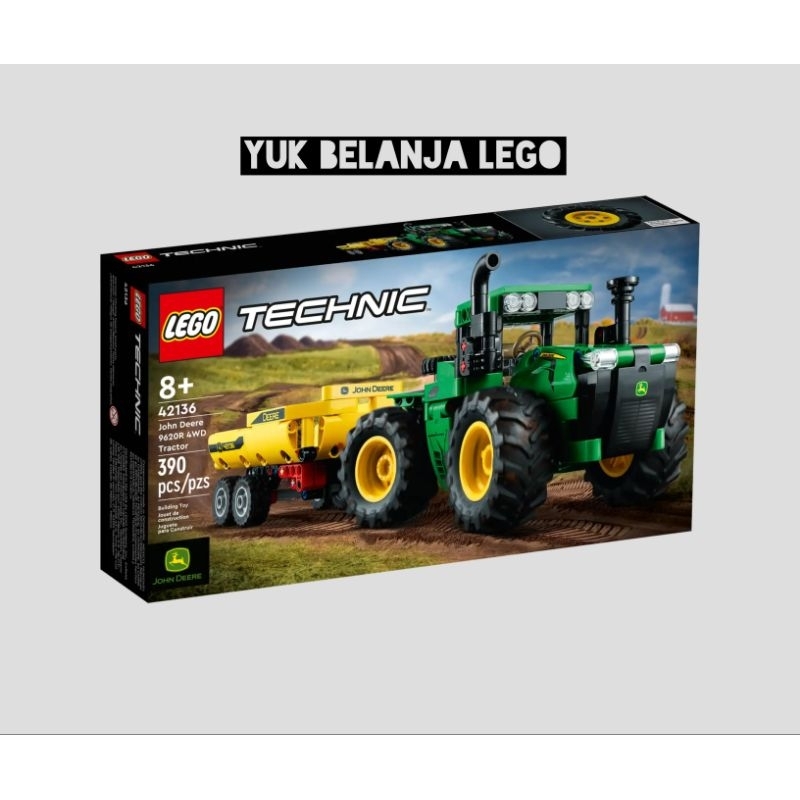 LEGO Technic 42136 John Deere 9620R 4WD Tractor