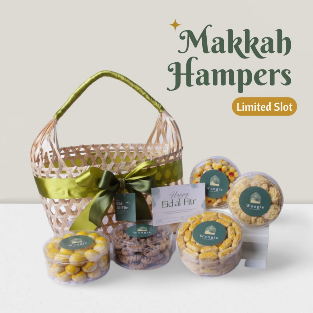 

MAKKAH HAMPERS BY WANGIE - HAMPERS KUE KERING LEBARAN