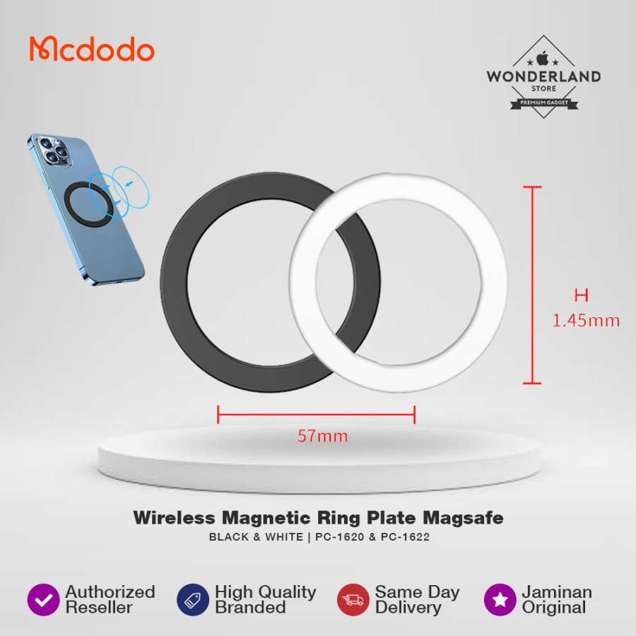 Mcdodo Magnet Ring Plate Magnetic Magsafe for Wireless Charging