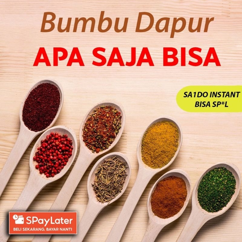 

BUMBU DAPUR TOP APA SAJA BISA