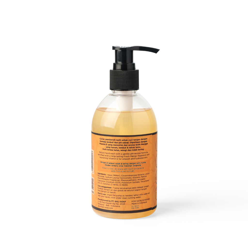 Bali Soap - Fresh Mango - Daily Hand Wash 250ml