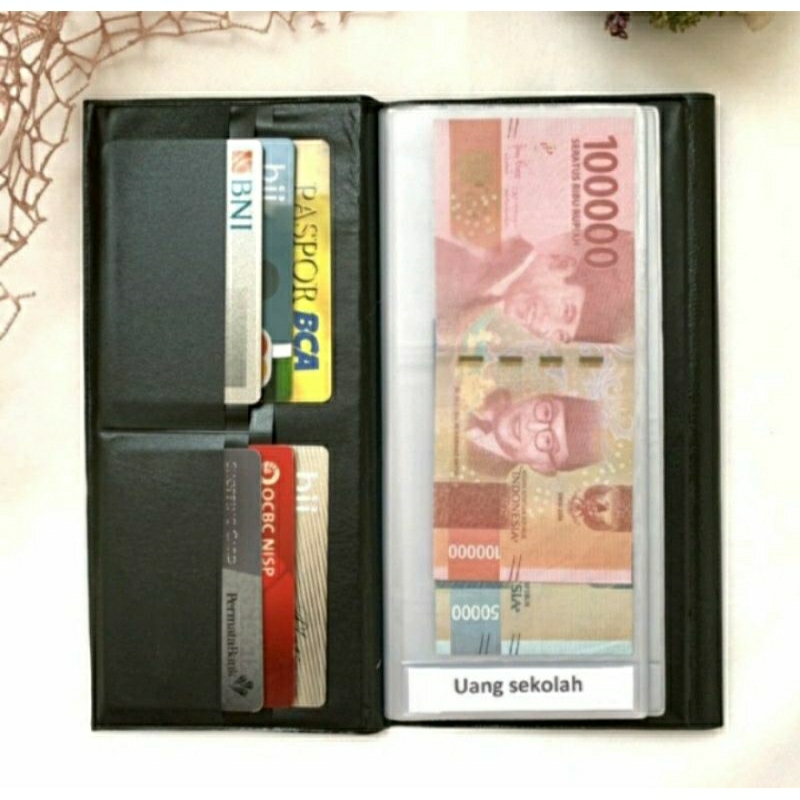 DOMPET DISIPLIN KEUANGAN / DOMPET DISIPLIN MOTIF / DOMPET CANGGIH / DOMPET HEMAT KEUANGAN