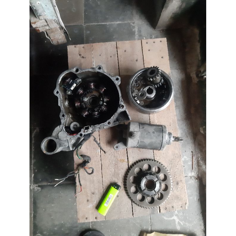 double dobel stater megapro primus set ori copotan