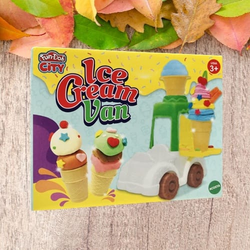 Fun Doh Gelato Ice Cream Van - Lilin Mainan Anak FunDoh 28140