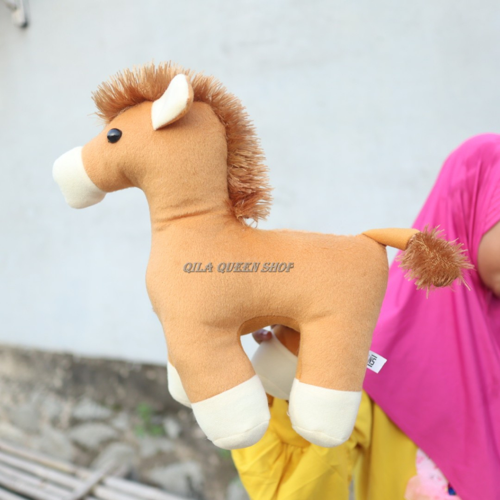 BONEKA KUDA M label SNI TERLARIS MURAH BISA COD